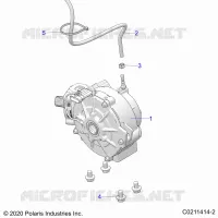 DRIVE TRAIN, FRONT GEARCASE MOUNTING