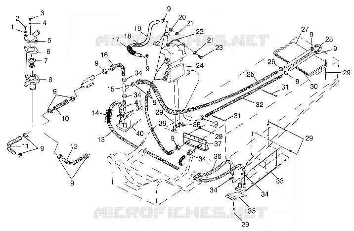 COOLING SYSTEM 600 XCR 0985677 (4943164316B007)