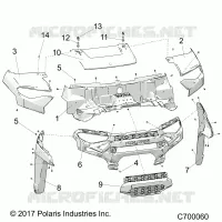 HOOD AND FRONT FACIA