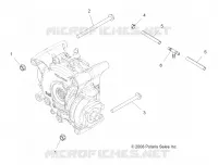 DRIVE TRAIN, GEARCASE MOUNTING, REAR
