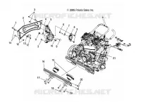 ENGINE MOUNTING RH AND FRONT
