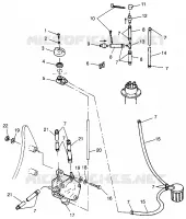 FUEL SYSTEM SLT 780 B964588 AND  INTL. SLT 780 I964588 (4935683568A010)