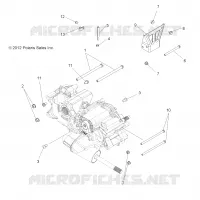 DRIVE TRAIN, MAIN GEARCASE MOUNTING