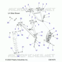 FRONT WISHBONES