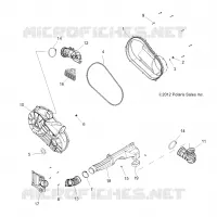 DRIVE TRAIN, CLUTCH COVER AND DUCTING