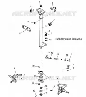 STEERING POST     TIE RODS