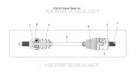 DRIVE TRAIN, DRIVE SHAFT, FRONT