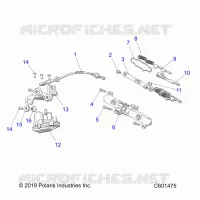 ENGINE, EXHAUST VALVE ASM. AND ACTUATOR