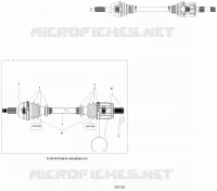 DRIVE TRAIN, FRONT DRIVE SHAFT