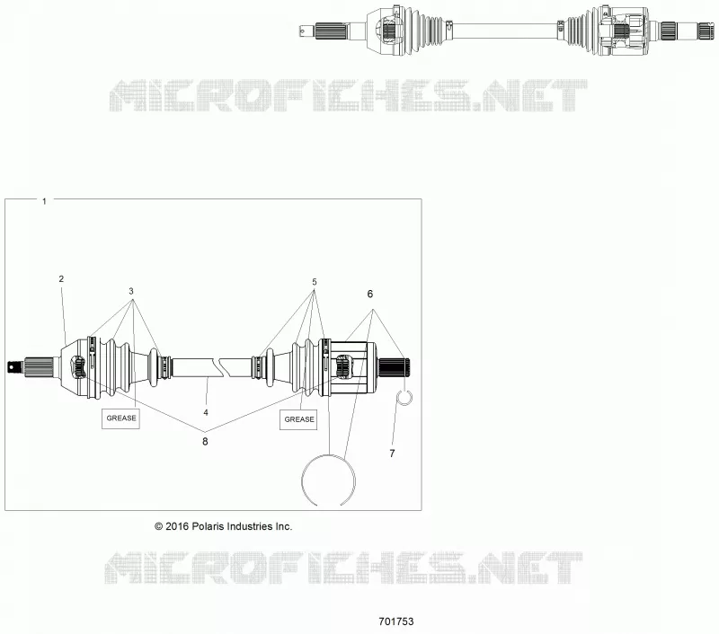 DRIVE TRAIN, FRONT DRIVE SHAFT