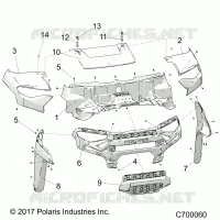 HOOD AND FRONT FACIA