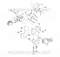 REAR CALIPER MOUNTING