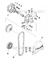 WATER PUMP (600 AND 600 SE) (4909500950043A)