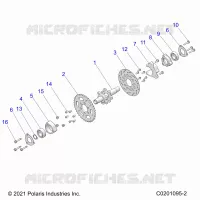 REAR SUSPENSION AXLE
