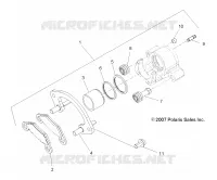 REAR BRAKE CALIPER