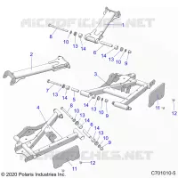 REAR SUSPENSION CONTROL ARMS