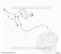 DRIVE TRAIN, TRANSMISSION VENT LINES