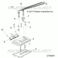 THROTTLE BODY AND VALVE COVER