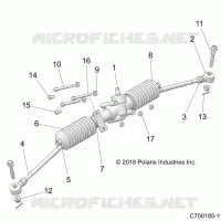 STEERING GEARBOX ASM.