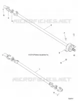 DRIVE TRAIN, FRONT AND REAR PROP SHAFT