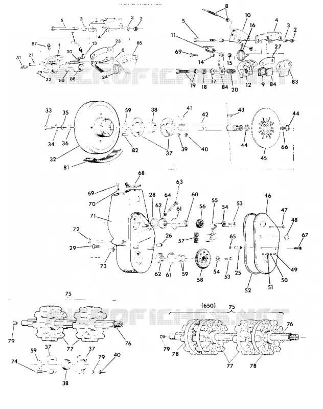 BRAKE   CHAINCASE ALL SWEDISH SNOWMOBILES EXCEPT  SUPERTRAK   WIDETRAK (49187318730005)