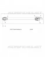 DRIVE TRAIN, PROP SHAFT, FRONT