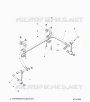 SUSPENSION, REAR STABILIZER BAR