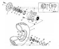 FRONT WHEEL ASSEMBLY 6X6 350L W938739 (4924062406016A)