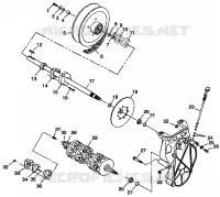 DRIVE TRAIN 600 XCR 0985677 (4943164316B009)