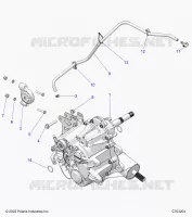 DRIVE TRAIN, MAIN GEARCASE MOUNTING