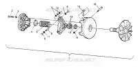DRIVE CLUTCH ASSEMBLY TRAIL BLAZER W957221 (4930363036B011)