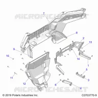 REAR BODYWORK BUMPER