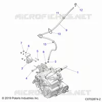 DRIVE TRAIN, MAIN GEARCASE MOUNTING