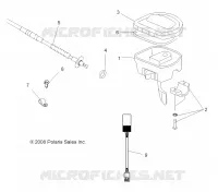 CONTROLS   THROTTLE  ASM. AND CABLE