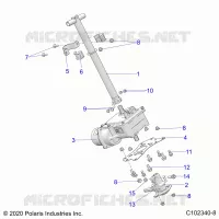 STEERING, STEERING POST  ASM.