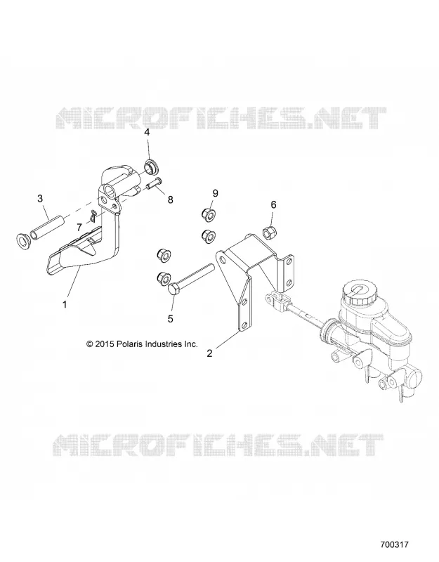 BRAKES, PEDAL AND MASTER CYLINDER