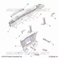 REAR BODYWORK BUMPER