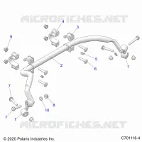SUSPENSION, REAR STABILIZER BAR