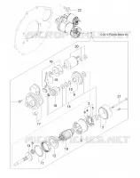 ENGINE, STARTING MOTOR