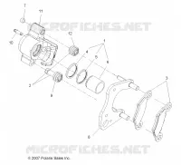 FRONT BRAKE CALIPER