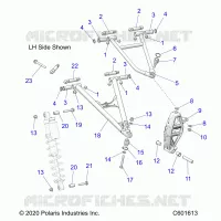 FRONT WISHBONES