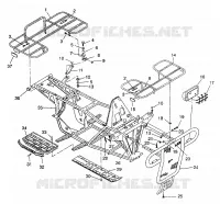 BUMPER / RACKS MOUNTING 4X4 350L W938139 (4924052405003A)