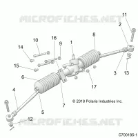 STEERING GEARBOX ASM.