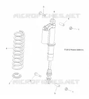 FRONT SUSPENSION SHOCK MOUNTING