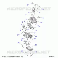 ENGINE, CRANKCASE AND CRANKSHAFT