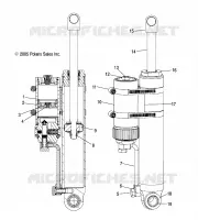 REAR SHOCK TRACK (7043046)