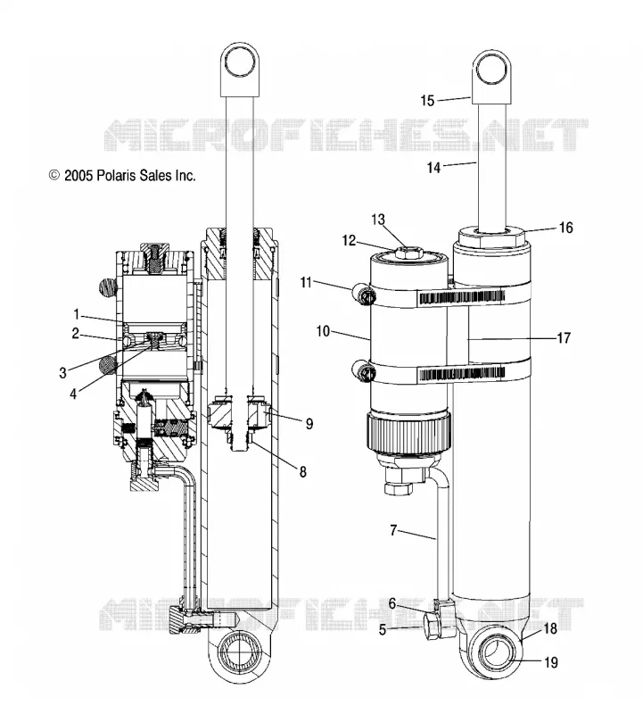 REAR SHOCK TRACK (7043046)