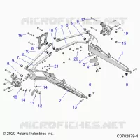 REAR SUSPENSION CONTROL ARMS