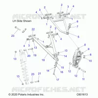 FRONT WISHBONES