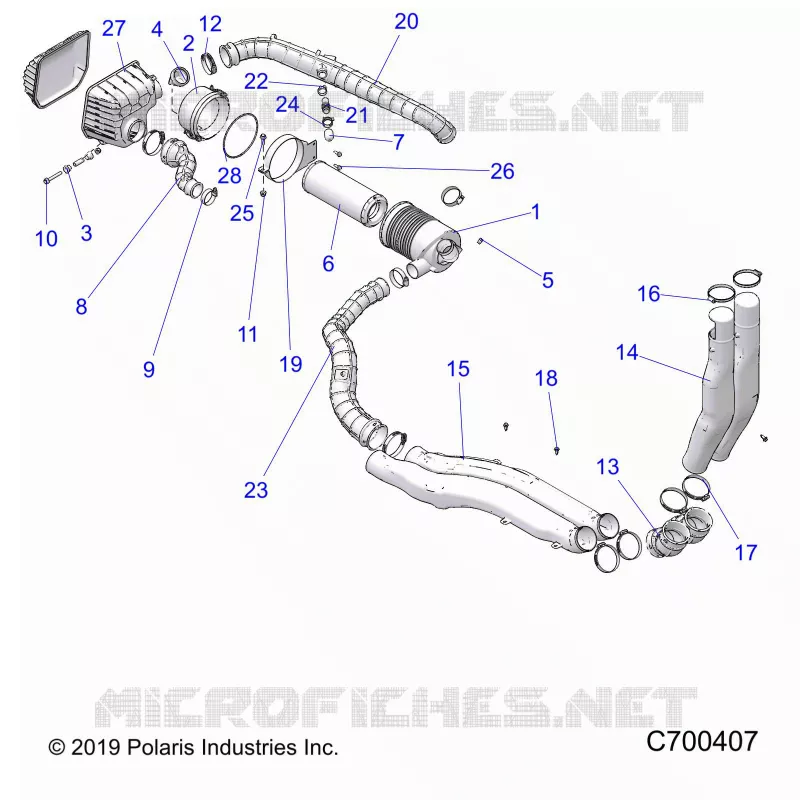 ENGINE, AIR INTAKE SYSTEM